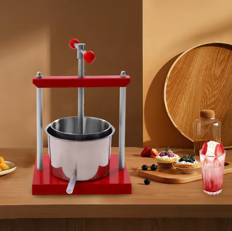 Stainless Steel Press for Hard Cheese (and more)