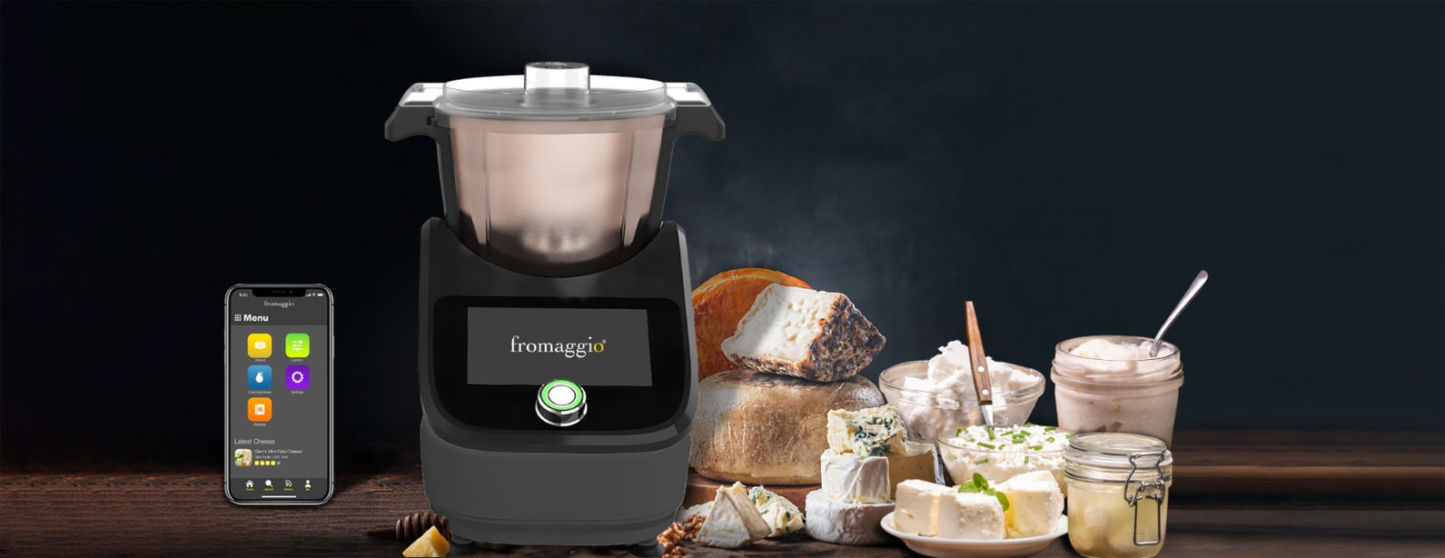 fromaggio | Smart Home Cheesemaker: Artisanal Cheese in Clicks